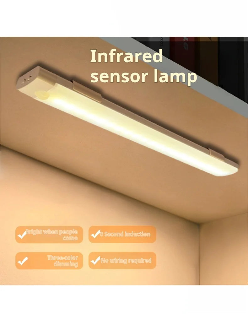 Motion Sensor LED Light — Magnetic, Rechargeable, No Wiring Needed
