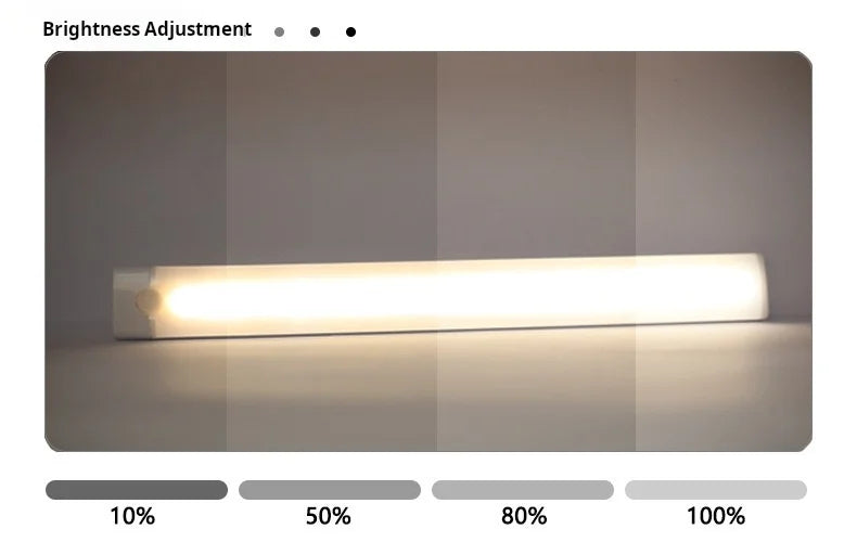Motion Sensor LED Light — Magnetic, Rechargeable, No Wiring Needed