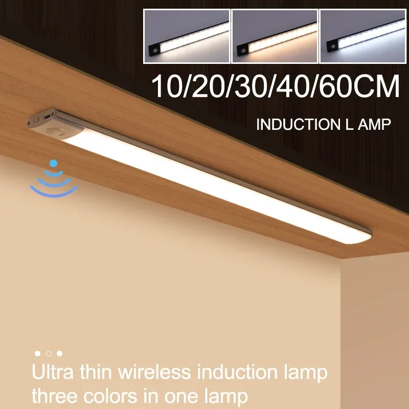 Motion Sensor LED Light — Magnetic, Rechargeable, No Wiring Needed